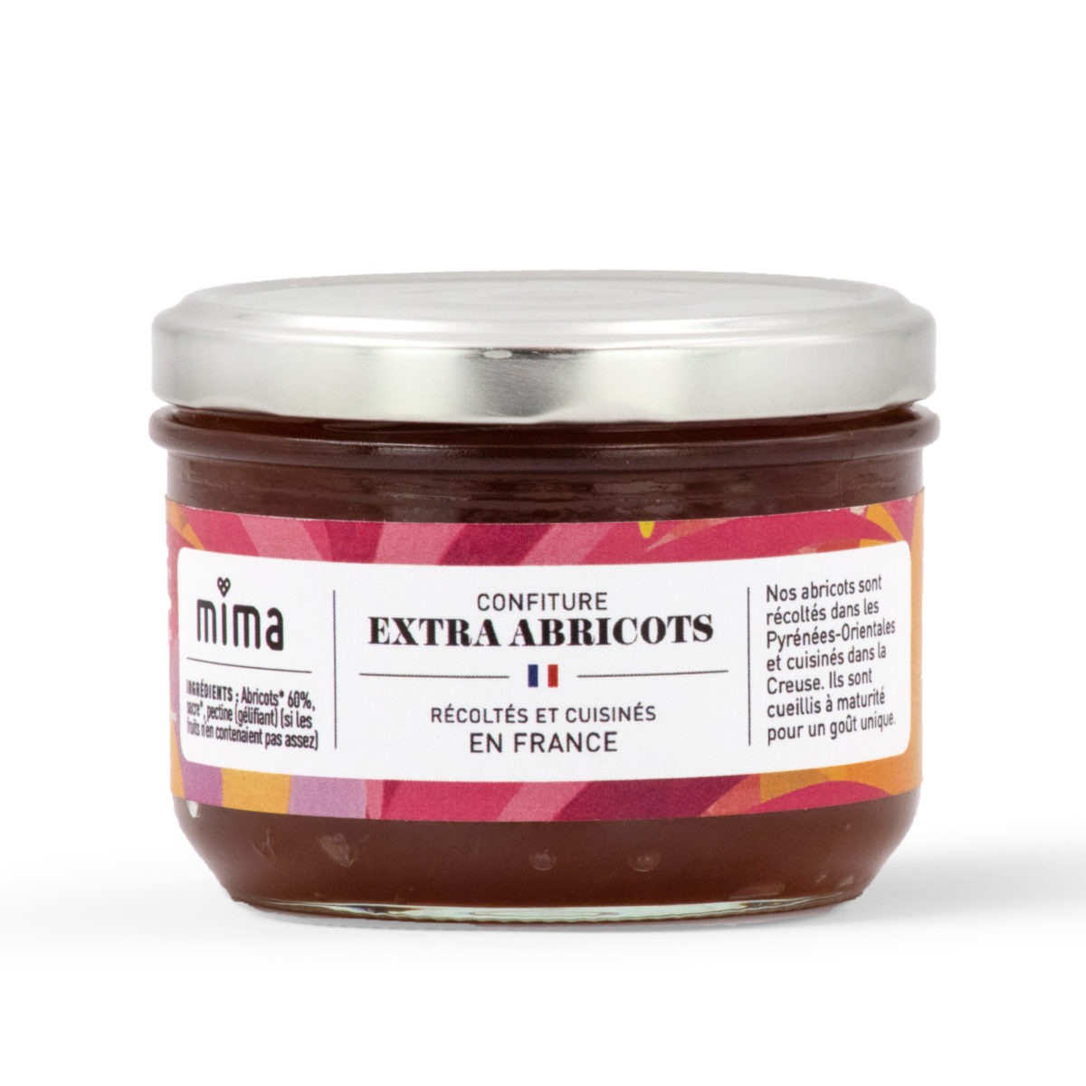 Confiture extra abricots 250g